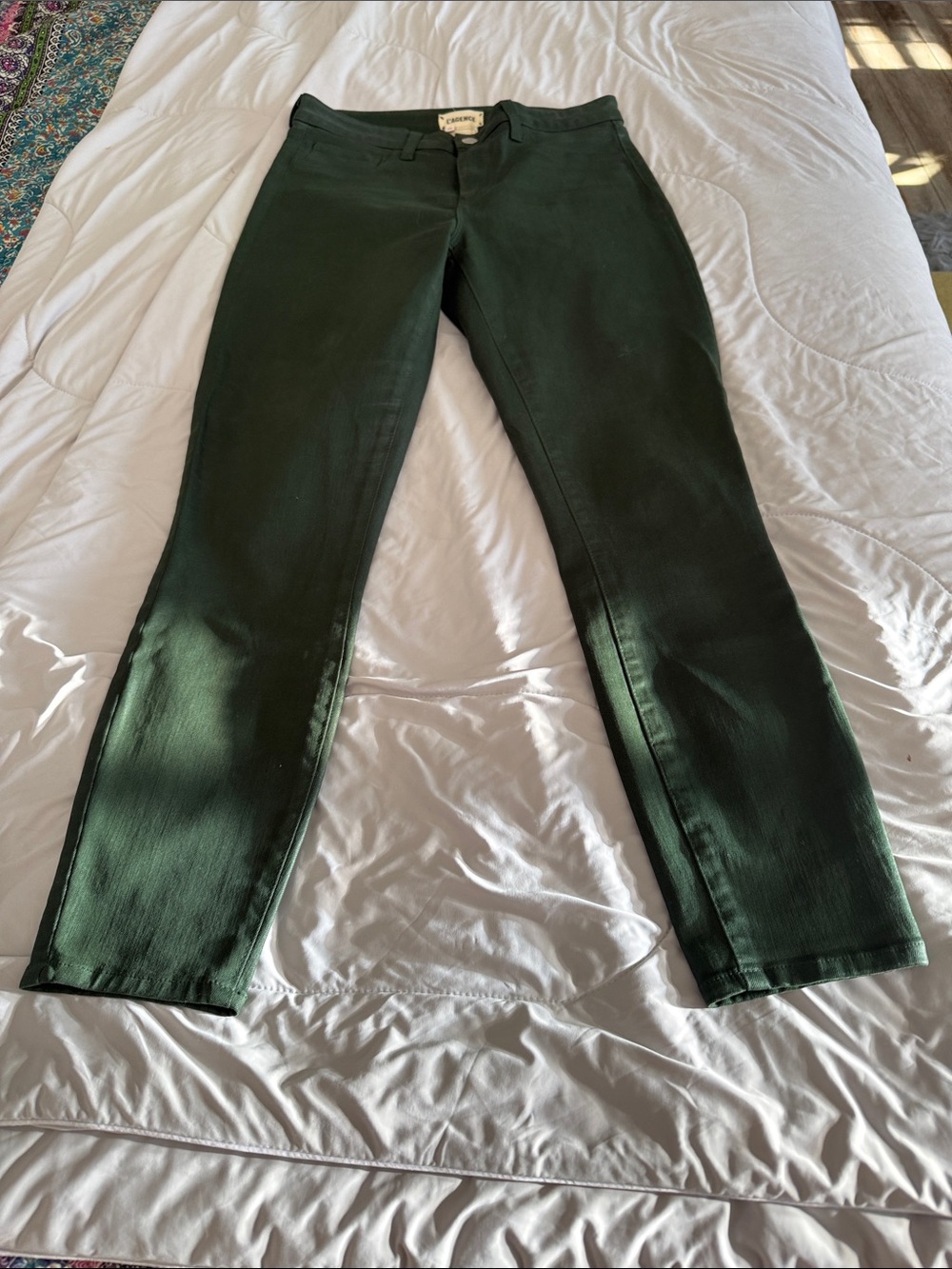 L'AGENCE Dark Green Skinny Jeans for Women
